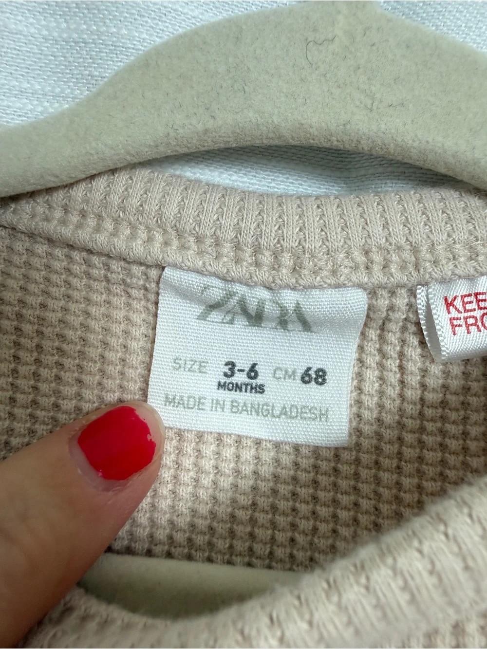 Zara kids waffle
